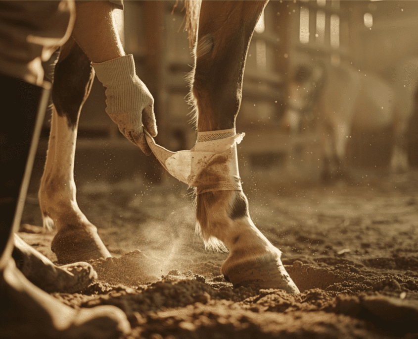 ferite comuni nel cavallo